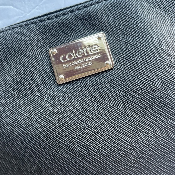 Chain Strap Crossbody Collete Hayman Bag Purse Clutch - Picture 6 of 14